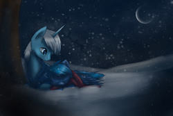 Size: 3000x2000 | Tagged: safe, artist:karneliankallie, pony, dreamworks, high res, jack frost, ponified, rise of the guardians