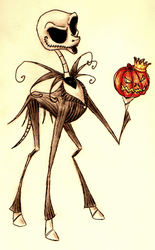 Size: 571x922 | Tagged: safe, artist:benrusk, pony, jack skellington, ponified, the nightmare before christmas
