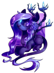 Size: 770x1037 | Tagged: safe, artist:lunchwere, oc, pony, candle