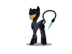 Size: 1024x770 | Tagged: dead source, safe, artist:krellak, oc, oc only, oc:quickcase, pegasus, pony, fallout equestria, armor, deviantart watermark, enclave, fanfic art, grand pegasus enclave, obtrusive watermark, power armor, watermark