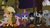 Size: 3840x2160 | Tagged: safe, artist:mranthony2, applejack, marble pie, pinkie pie, oc, oc:aurelia coe, bat pony, changeling, earth pony, pony, unicorn, g4, background changeling, champions of equestria, clothes, costume, dead tree, dragon costume, eye clipping through hair, female, full moon, grin, halloween, halloween costume, high res, holiday, jojo's bizarre adventure, jotaro kujo, looking at you, mare, mare in the moon, moon, mouth hold, porch, pumpkin bucket, raised hoof, sitting, smiling, spyro the dragon, spyro the dragon (series), tree