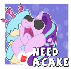 Size: 1700x1657 | Tagged: safe, artist:redpalette, starlight glimmer, pony, unicorn, totally legit recap, g4, cake needed, clothes, dwk reference, female, mare, meme, shitposting
