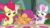Size: 1920x1080 | Tagged: safe, screencap, apple bloom, scootaloo, sweetie belle, earth pony, pony, g4, the last crusade, cutie mark crusaders