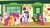 Size: 1920x1080 | Tagged: safe, screencap, apple bloom, biscuit, fluttershy, scootaloo, spur, sweetie belle, twilight sparkle, alicorn, pony, g4, growing up is hard to do, box, cutie mark crusaders, older, twilight sparkle (alicorn)