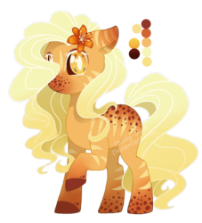 Size: 997x1097 | Tagged: safe, artist:shady-bush, oc, oc only, oc:tiger lily, earth pony, pony, female, mare, simple background, solo, transparent background