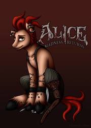 Size: 757x1056 | Tagged: safe, artist:hasana-chan, pony, 2013, alice: madness returns, ponified, the carpenter, video game