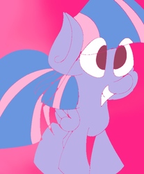 Size: 509x614 | Tagged: safe, artist:treble clefé, wind sprint, pegasus, pony, g4, female, smiling, solo, wide smile