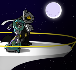 Size: 1024x936 | Tagged: safe, artist:ask-izaneighi-and-friends, lyra heartstrings, pony, g4, crossover, izanagi, megami tensei, ponified