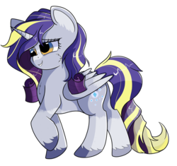 Size: 923x866 | Tagged: safe, artist:rainbowtashie, derpy hooves, rarity, oc, pegasus, pony, unicorn, g4, clumsy, commissioner:bigonionbean, cross-eyed, cute, fabulous, female, fusion, mare, muzzle markings