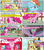 Size: 986x1123 | Tagged: safe, artist:dziadek1990, artist:newbiespud, screencap, cranky doodle donkey, pinkie pie, rainbow dash, comic:friendship is dragons, a friend in deed, bridle gossip, g4, the last roundup, batter, cake batter, collaboration, comic, dungeons and dragons, guest comic, necromancer, party cannon, pen and paper rpg, rpg, screencap comic, tabletop game, toupee, wig, wing hands, wings