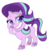 Size: 980x994 | Tagged: artist needed, safe, starlight glimmer, pony, unicorn, g4, g4.5, my little pony: pony life, boop, female, glimmerposting, mare, meme, missing cutie mark, pony life accurate, self-boop, show accurate, solo