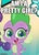 Size: 295x414 | Tagged: safe, editor:useraccount, rarity, spike, dragon, g4, g4.5, my little pony: pony life, caption, dude looks like a lady, image macro, looking at you, one krabs trash, sex change, solo focus, spongebob squarepants, text