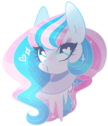 Size: 927x1077 | Tagged: safe, artist:vivian reed, star catcher, pony, g3, female, heart eyes, simple background, solo, transparent background, wingding eyes