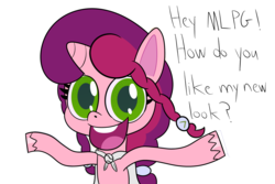 Size: 2400x1600 | Tagged: safe, artist:mightyshockwave, oc, oc only, oc:marker pony, pony, g4.5, my little pony: pony life, /mlp/, 4chan, cape, clothes, looking at you, mlpg