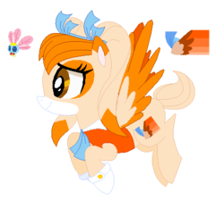 Size: 439x391 | Tagged: safe, artist:awoomarblesoda, artist:selenaede, parasprite, pony, base used, cheese chao, cream the rabbit, ponified, simple background, sonic the hedgehog, sonic the hedgehog (series), species swap, transparent background