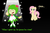 Size: 840x555 | Tagged: safe, artist:ultrathehedgetoaster, fluttershy, g4, cosmo the seedrian, crossover, foreshadowing, sonic the hedgehog (series), sonic x
