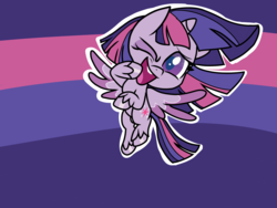 Size: 2048x1536 | Tagged: safe, artist:bronies playing, twilight sparkle, alicorn, pony, g4.5, my little pony: pony life, cute, female, purple, solo, twilight sparkle (alicorn)