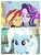Size: 3106x4096 | Tagged: safe, edit, edited screencap, screencap, starlight glimmer, sunset shimmer, trixie, equestria girls, equestria girls specials, g4, my little pony equestria girls: better together, my little pony equestria girls: forgotten friendship, my little pony equestria girls: mirror magic, sad