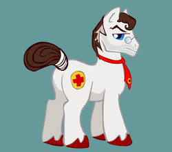 Size: 936x826 | Tagged: safe, artist:lithe-fider, pony, medic, medic (tf2), ponified, team fortress 2