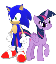 Size: 480x543 | Tagged: safe, artist:sonic29086, twilight sparkle, alicorn, pony, g4, crossover, male, simple background, sonic the hedgehog, sonic the hedgehog (series), transparent background, twilight sparkle (alicorn)