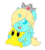 Size: 500x550 | Tagged: safe, artist:perfectpinkwater, alicorn, luma, pony, alicornified, baby, baby pony, baby rosalina, crossover, crown, jewelry, ponified, princess rosalina, race swap, regalia, rosalina, simple background, super mario, super mario galaxy, transparent background