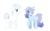 Size: 8000x5000 | Tagged: safe, artist:northernthestar, double diamond, oc, earth pony, pony, unicorn, g4, absurd resolution, duo, female, male, mare, simple background, stallion, transparent background