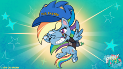 Size: 3840x2160 | Tagged: safe, artist:pirill, rainbow dash, pegasus, pony, g4.5, my little pony: pony life, 20% cooler, backpack, calarts, cap, chibi, clothes, dab, emoji, female, fidget spinner, flying, fortnite, harsher in hindsight, hat, high res, male, mare, monster energy, my little pony logo, ok boomer, ok brony, pony life drama, shirt, solo, sonic the hedgehog, sonic the hedgehog (series), stars, teen titans go, tiktok, vape, why, wings, zoomer, 😂