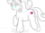 Size: 1360x1000 | Tagged: safe, artist:cosmonaut, sweetie belle, oc, oc:anon, human, pony, unicorn, g4, anus, crushing, cutie mark, female, filly, giant pony, hooves, looking down, macro, ponytail, raised hoof, seweat, side anus, simplistic anus, size difference, the cmc's cutie marks, trampling