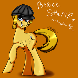 Size: 2500x2500 | Tagged: safe, artist:richi, earth pony, pony, high res, patrick stump, ponified