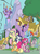 Size: 1569x2138 | Tagged: safe, artist:dirtyker, applejack, fluttershy, pinkie pie, rainbow dash, rarity, spike, twilight sparkle, alicorn, pony, g4, canterlot castle, coloring page, mane seven, mane six, twilight sparkle (alicorn)