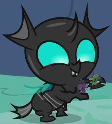 Size: 885x985 | Tagged: safe, screencap, thorax, changeling, g4, to change a changeling, cropped, male, solo, younger
