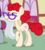 Size: 185x205 | Tagged: safe, screencap, silver spoon, twist, earth pony, pony, g4, the last problem, cropped, female, mare, older, older silver spoon, older twist, solo focus