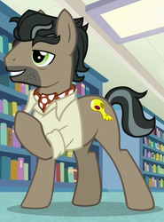 Size: 496x670 | Tagged: safe, screencap, doctor caballeron, earth pony, pony, daring doubt, g4, cropped, male, solo, stallion