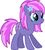 Size: 361x400 | Tagged: safe, starsong, earth pony, pony, g3, g4, barrette, female, g3 to g4, generation leap, mare, punk, race swap, redesign, simple background, smiling, solo, stars, white background