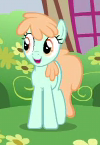 Size: 100x145 | Tagged: safe, screencap, peach fuzz, earth pony, pony, g4, the last problem, cropped, female, icon, older, older peach fuzz, picture for breezies, solo