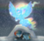 Size: 1900x1800 | Tagged: safe, artist:unoriginai, rainbow dash, ghost, windigo, g4, ascension, aurora borealis, dead, giving up the ghost, reformed, sad, snow, snowfall, soul, species swap, spirit, story included, transformation, windigofied