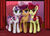 Size: 6300x4550 | Tagged: safe, artist:darksly, apple bloom, scootaloo, sweetie belle, earth pony, pegasus, pony, unicorn, g4, growing up is hard to do, absurd resolution, cutie mark, cutie mark crusaders, looking at you, older, older apple bloom, older cmc, older scootaloo, older sweetie belle, open mouth