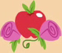 Size: 87x75 | Tagged: safe, screencap, apple rose, apple family reunion, g4, cropped, cutie mark, cutie mark only, no pony