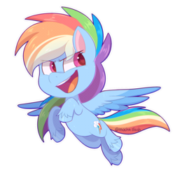 Size: 1280x1280 | Tagged: safe, artist:jetjetj, rainbow dash, pegasus, pony, g4.5, my little pony: pony life, backwards cutie mark, cute, female, simple background, solo, transparent background