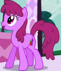 Size: 463x534 | Tagged: safe, screencap, berry punch, berryshine, earth pony, pony, g4, green isn't your color, carousel boutique, cropped, female, mare, solo