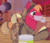 Size: 529x450 | Tagged: safe, screencap, big macintosh, earth pony, pony, g4, the cutie re-mark, alternate timeline, clipboard, cropped, crystal war timeline, face mask, hoof hold, solo focus, tail net