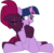 Size: 4500x4440 | Tagged: safe, artist:ejlightning007arts, tempest shadow, twilight sparkle, alicorn, pony, g4, blushing, cute, eye scar, eyes closed, female, hug, kissing, lesbian, neck kiss, open mouth, scar, ship:tempestlight, shipping, simple background, sitting, transparent background, twiabetes, twilight sparkle (alicorn), vector