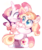 Size: 2208x2604 | Tagged: safe, artist:manella-art, oc, oc only, oc:fire planet, oc:sunny moonlight, earth pony, pony, unicorn, base used, blank flank, female, filly, high res, magical lesbian spawn, mare, mother and daughter, offspring, offspring's offspring, parent:oc:fire burst, parent:oc:sunny moonlight, parent:rainbow dash, parent:twilight sparkle, parents:oc x oc, parents:twidash, simple background, transparent background