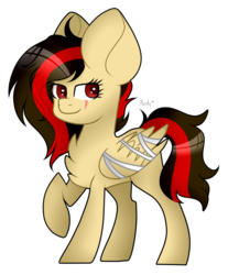 Size: 926x1116 | Tagged: safe, artist:mintoria, oc, oc only, oc:chasity, pegasus, pony, female, mare, simple background, solo, transparent background