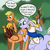 Size: 2000x2000 | Tagged: safe, artist:professor-ponyarity, applejack, oc, oc:white blade, centaur, ponytaur, anthro, taur, tumblr:ask rye dimar dragon, g4, anthro centaur, centaurjack, high res