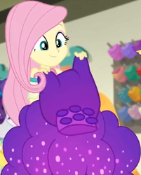 Size: 694x865 | Tagged: safe, screencap, fluttershy, rarity, equestria girls, equestria girls specials, g4, my little pony equestria girls: better together, my little pony equestria girls: holidays unwrapped, o come all ye squashful, clothes, cornucopia costumes, costume, cropped, cute, dress, female, food, grapes, looking down, shyabetes, smiling