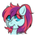 Size: 1000x1000 | Tagged: safe, artist:helithusvy, oc, oc only, oc:taffy swirl, pony, blue eyes, cute, doodle, female, head shot, mare, simple background, sketch, sketch dump, transparent background