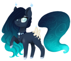 Size: 728x624 | Tagged: safe, artist:shady-bush, oc, oc only, oc:upcoming rain, original species, scented pony, closed species, female, mare, simple background, solo, transparent background
