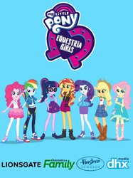 Size: 1660x2216 | Tagged: safe, applejack, fluttershy, pinkie pie, rainbow dash, rarity, sci-twi, sunset shimmer, twilight sparkle, equestria girls, equestria girls series, g4, applejack's hat, bracelet, clothes, converse, cowboy hat, dress, geode of empathy, geode of fauna, geode of shielding, geode of sugar bombs, geode of super speed, geode of super strength, geode of telekinesis, glasses, hat, humane five, humane seven, humane six, jewelry, magical geodes, multicolored hair, photo, shoes, skirt