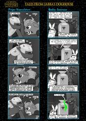 Size: 752x1063 | Tagged: safe, artist:christhes, diamond dog, pony, comic, droid, partial color, ponified, r2-d2, radioactive, star mares, star wars